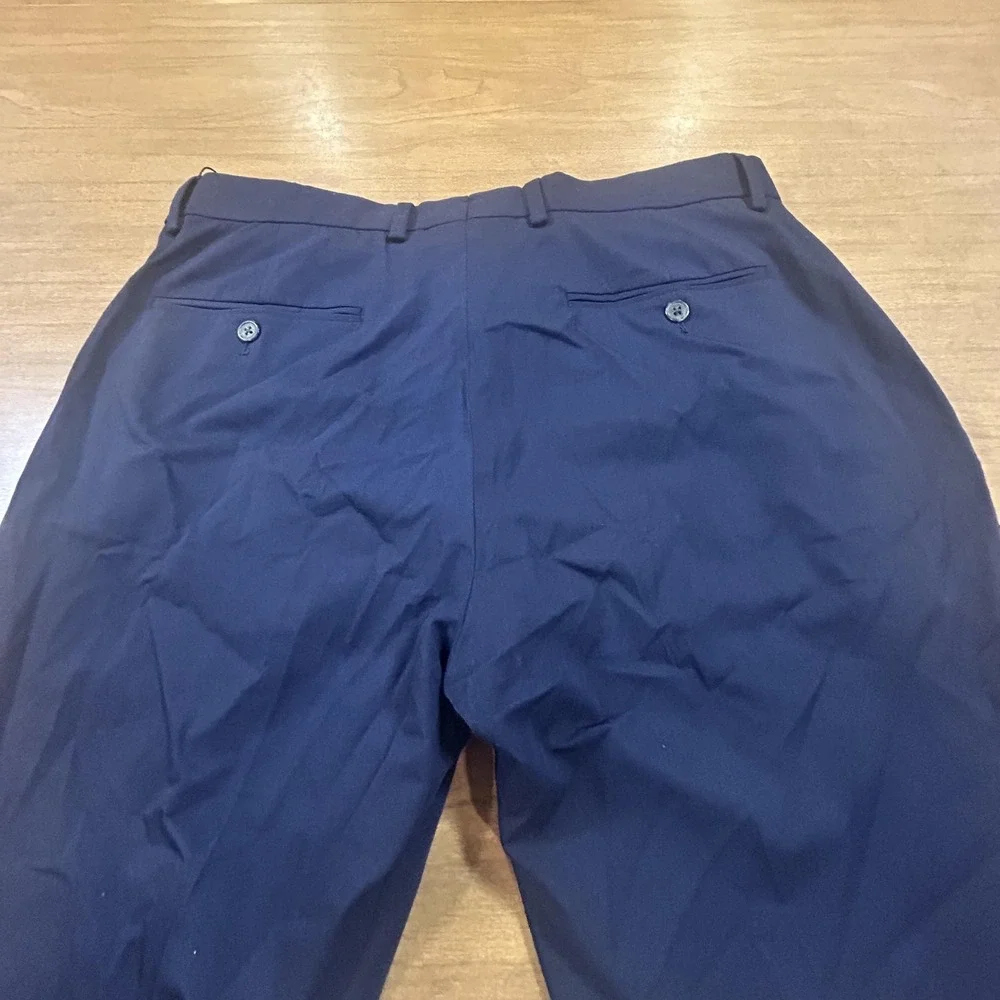 Polo Ralph Lauren Pants Mens 34x32 Navy Prospect Performance Dress Slacks NWT